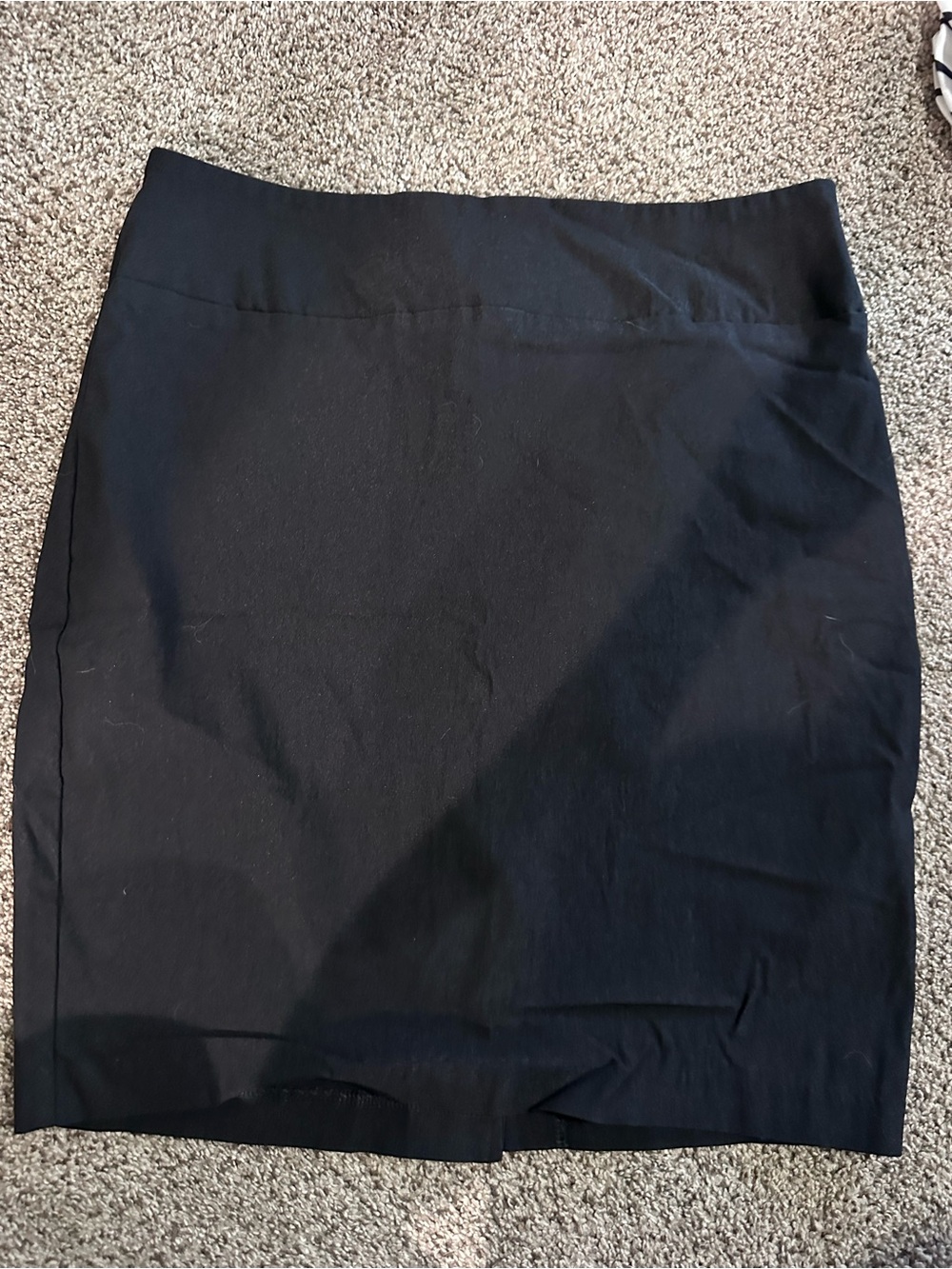 Classic Black Pencil Skirt